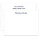 Triple Thick Parker Flat Note Cards - Raised Ink Image 3 of 3